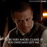 Angry Sam Heughan GIF by Outlander