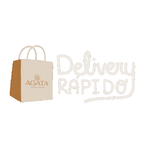 agatapty giphyupload shop delivery bag Sticker