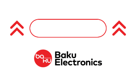 Be Logo Sticker by Baku Electronics