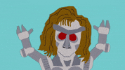 barbara streisand eyes GIF by South Park 