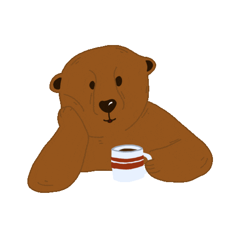 Tired Morning Sticker