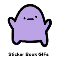 Straight Faced Party Sticker by Sticker Book iOS GIFs