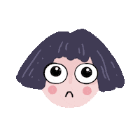 Sad Cry Baby Sticker