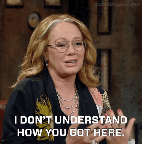 confused dragons' den GIF by CBC