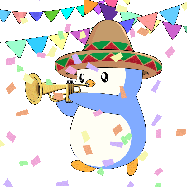 Spanish Dancing Sticker by Pudgy Penguins