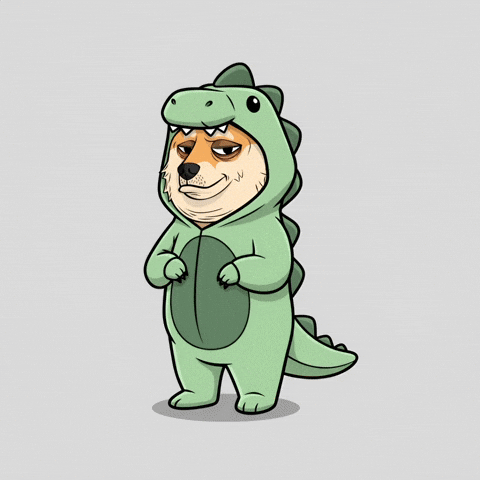 Standing Shiba Inu GIF by Doge Pound
