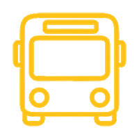 Bus Touringcar Sticker by Speelziek Opleidingen