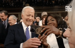 State Of The Union Selfie GIF by PBS NewsHour