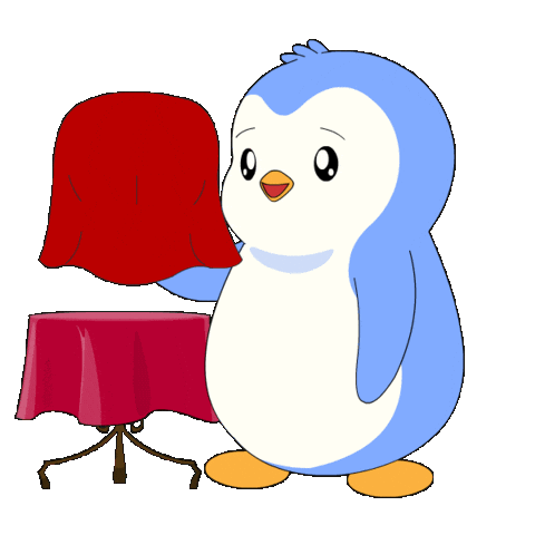 Penguin Visuals Sticker by Pudgy Penguins