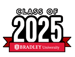 Classof2025 Sticker by Bradley University