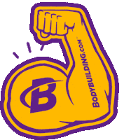 fitness college Sticker by Bodybuilding.com