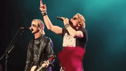 ElectricEyeRock giphyupload guns n roses axl rose electric eye GIF