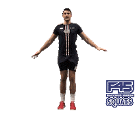 Coach Squat Sticker by F45 Training Bacchus Marsh