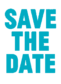 Save The Date Sticker by Bikini Berlin