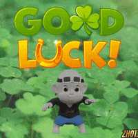 Good Luck GIF by Zhot