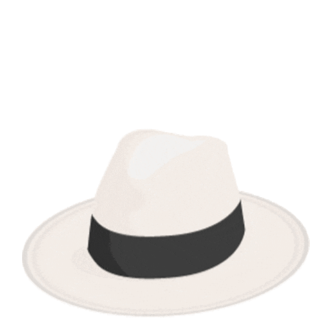 marinastbarth summer hat summerhat panama hat marinastbarth Sticker