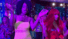 Hollyoaks dance party girls disco GIF