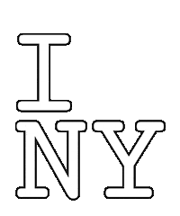 New York Typography Sticker by UJA-Federation of New York