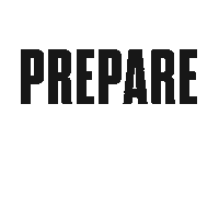 Church Prepare Sticker by michael-withers.com