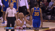 excited cleveland cavaliers GIF by NBA