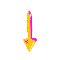 Arrow Point Sticker by PREVUE ⚡