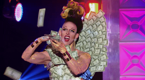 season 8 money GIF by RuPaul's Drag Race
