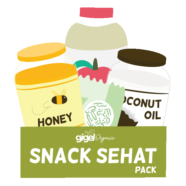 Snack Honey Sticker by Gigel Organic