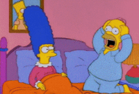 Big Head Wow GIF by The Simpsons