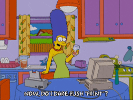 pleased marge simpson GIF