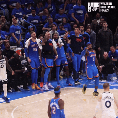 Oklahoma City Basketball GIF by OKC Thunder