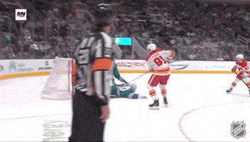 Happy Calgary Flames GIF by NHL