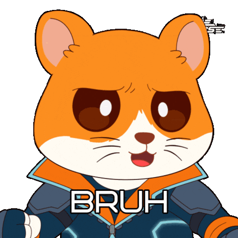 No Way What Sticker by Hamieverse