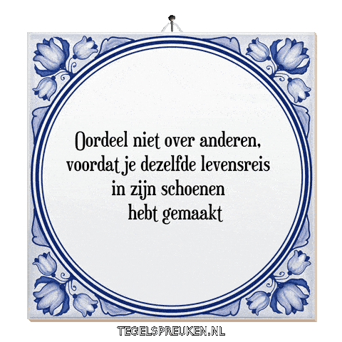 Respect Wijsheid Sticker by Tegelspreuken.nl