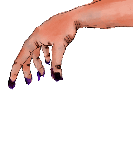 Asijavesty gross slime goo dripping Sticker