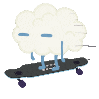 Skate Skating Sticker