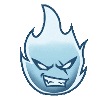 Flame Sticker