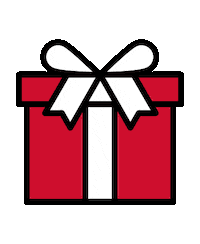 Sibyllineescapade surprise gift present cadeau Sticker