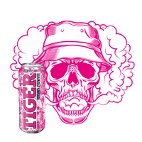 Thirsty Sticker by TIGERPOWER.PL