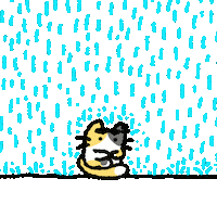 Sad Cat Sticker