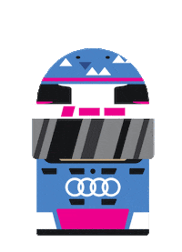 kelvinvanderlinde racing motorsport audi gt3 Sticker