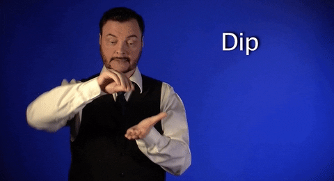 sign language dip GIF by Sign with Robert
