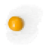 Sunny Side Pixel Sticker