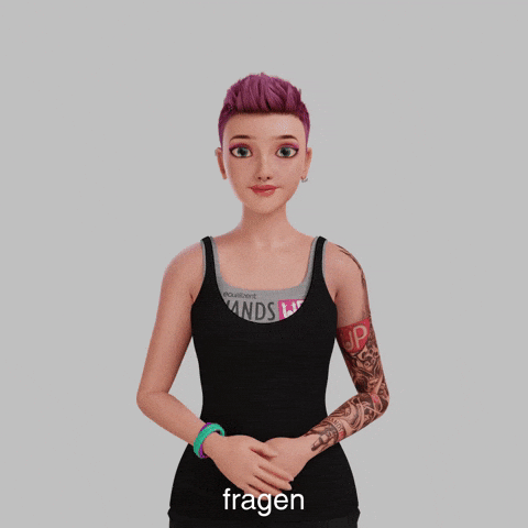 Avatar Fragen GIF by Sign Time - SiMAX