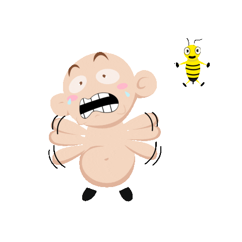 Scared Cartoon Sticker by Creative Hatti