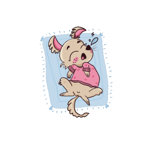 mrugayapawaskar giphyupload love art dog Sticker