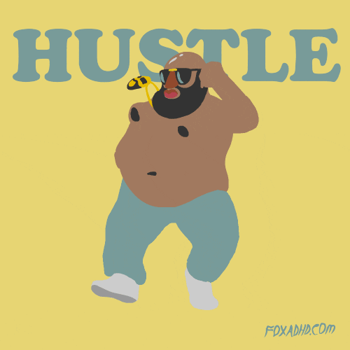 Hustle Real Hard Rick Ross GIF by Animation Domination High-Def