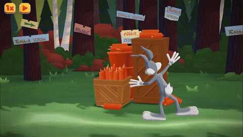 looney tunes surprise GIF by Looney Tunes World of Mayhem