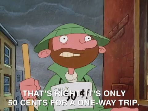 hey arnold nicksplat GIF