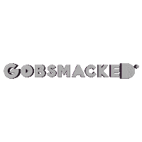 Gobsmacked logo video logo animation gobsmacked Sticker