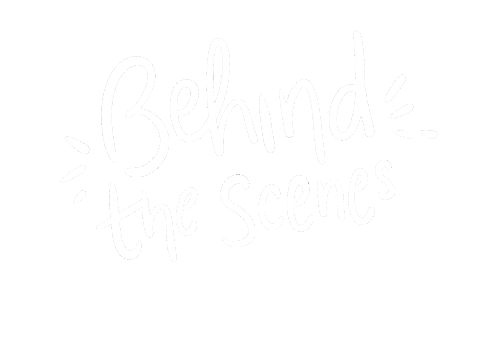 Behind The Scenes Text Sticker